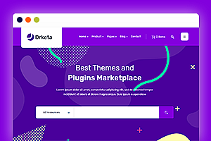 响应式的图片设计素材数字电商交易市场平台HTML模板